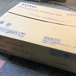 TOTO ウォシュレットアプリコットP TCF5830P パステルアイボリー ふた