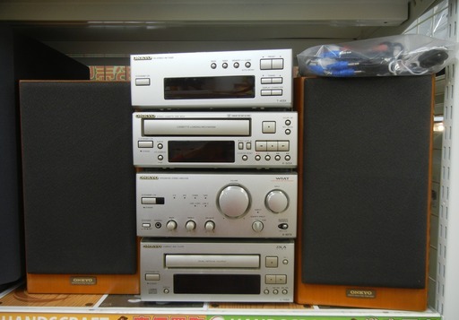 ONKYO CD・カセット・ラジオオーディオセット　99年製
