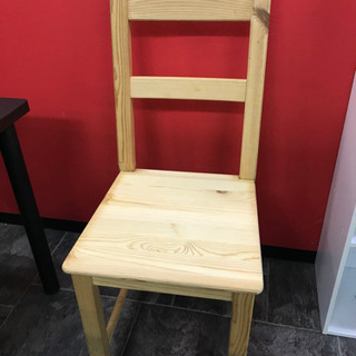 IKEA 木製イス　1脚 800円