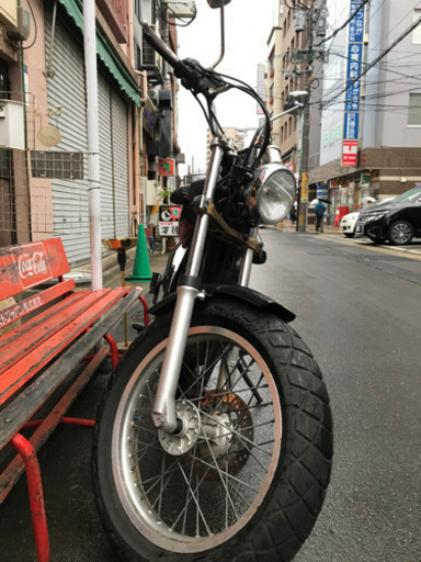 長崎発 TW223 スパトラマフラー 定番カスタム 自賠責たっぷり 実働