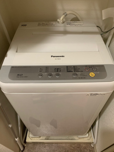 洗濯機　パナソニック　NA-F50B10 big wave wash 5.0  ※2/3以降、引き渡し場所が住吉区に変わります。