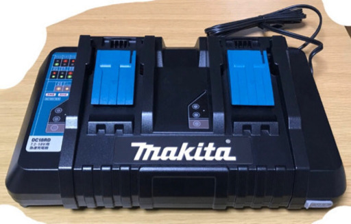 (未使用品)マキタ 2個口 急速充電器 DC18RD(バラし品)