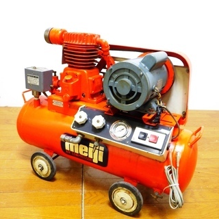 季節、空調家電 meiji 明治 エアーコンプレッサー GH-1/2 /SL2