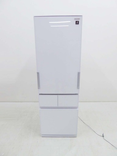 SHARP シャープ どっちもドア プラズマクラスター 冷蔵庫 4ドア冷蔵庫 415L 2019年製