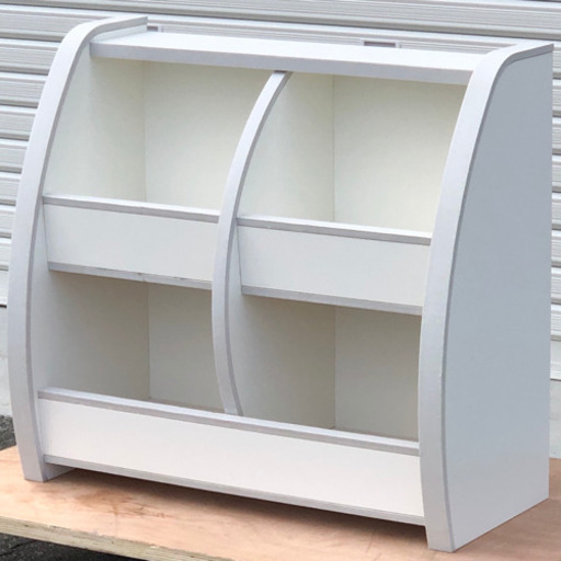 充英アート おもちゃ収納棚 2段 シェルフ おもちゃ箱 アミーゴ 恵比須の収納家具 子供部屋用収納 の中古あげます 譲ります ジモティーで不用品の処分