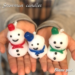 ⛄️雪だるまキャンドルを作ろう‼️⛄️