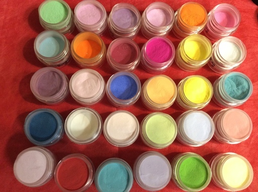 再値下げ 総額7万円以上 Ez Flow アクリルカラーパウダー 49色セット 再