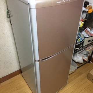 三菱 冷蔵庫 冷凍庫 42L MR-14B-R 池田市近辺配達します！