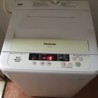 パナソニック洗濯機5k