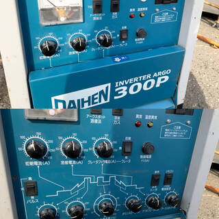 DAIHEN/ダイヘン インバータ直流TIG溶接機 VRTP-300(S-6)2016年製 インバータアルゴ 300P 200V 付属コード有り 中古品 現状渡し品
