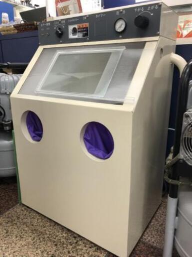 プロ用サンドブラスト　コンプレッサー　ガラスエッチング　パーツ洗浄　趣味　使い方自由自在