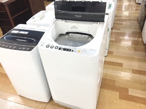 Panasonic　6.0ｋｇ　全自動洗濯機　６ヶ月保証　【トレファク岸和田店】 9280円