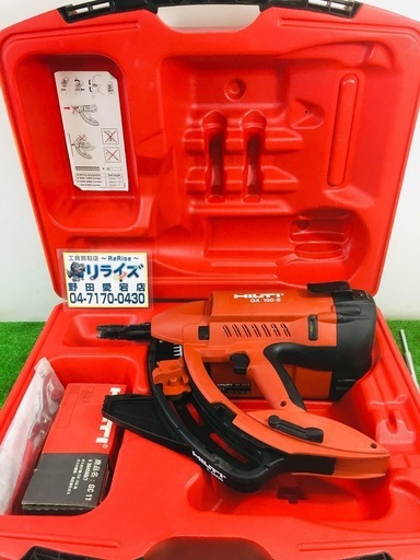 ヒルティ ガス式釘打ち機 GX-100E【リライズ野田愛宕店】【店頭取引限定】【中古品】1点限り早い者勝ち！