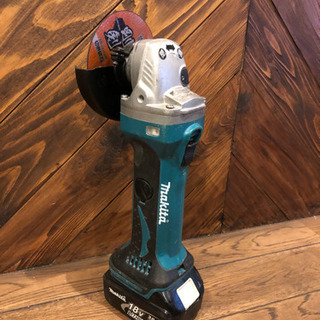 ☆早い者勝ち マキタ グラインダー GA402D バッテリー2個付き☆