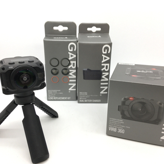 GARMIN VIRB360 アクションカメラ ﾊﾞｯﾃﾘｰ3個...