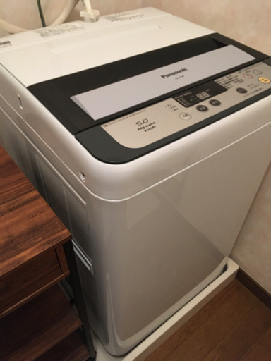 交渉済　Panasonic 洗濯機　2019年7月購入