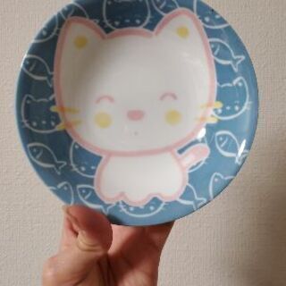ブルー猫のスープ皿