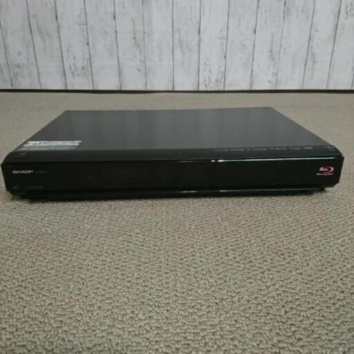 シャープ 液晶テレビ 37インチ LC-37EX5 2008年製・シャープ ブルーレイディスクレコーダー BD-HDS32 2009年製  2台セット（テレビリモコン欠品）