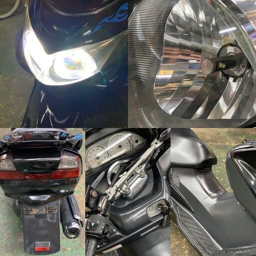 ♪スズキ　スカイウェブ　ＣＪ４３　250ｃｃ　LEDヘッドライト♪実働/良質ＷＡＫＯＳ製品で清掃済み/配達可♪ ♪スズキ スカイウェブ CJ43 250cc LEDヘッドライト♪実働/良質