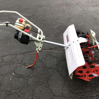 整備済 3条 水田除草機 マメトラ 一人で持てる 水田カルチ MRT-3S 現物