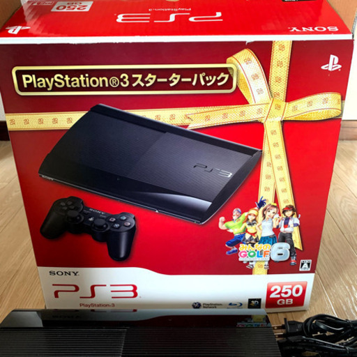 日本最大のブランド 【SONY】PS3 250GB+みんなのゴルフ6+コールオブデューティー4 PS3