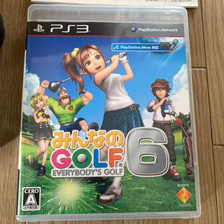 【SONY】PS3 250GB+みんなのゴルフ6+コールオブデューティー4 − 東京都