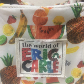 Eric Carle. 腹ペコ青虫の保冷バッグ