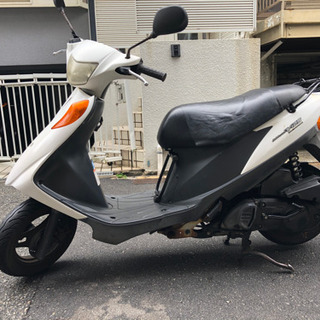 アドレスV125 インジェクション　シート張替え無料　小型125cc