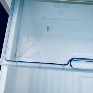 186番 SHARP✨ ノンフロン冷凍冷蔵庫❄️  SJ-XW44S-N‼️ 