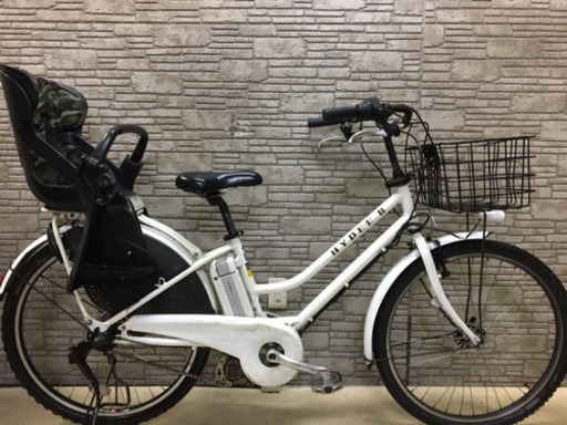 東京23区配達無料　新基準  BS ブリジストン HYDEE-B  6.6Ah リチウム 電動自転車 中古　26
