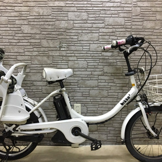 ブリヂストンbikke 2 e BK084 20型8.7AH 3段 LED 電動 電動自転車