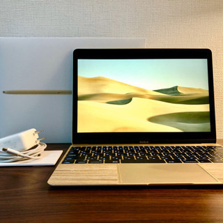 【美品】 MacBook 12インチ ゴールド【超薄型軽量PC】
