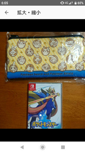 新品未開封 ポケットモンスター ソード 特典ポーチ付き ニンテンドースイッチ