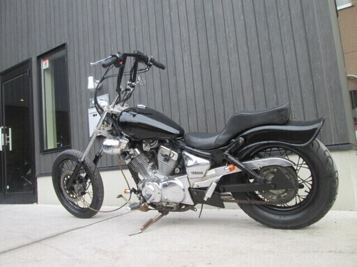 ★ビラーゴ250　後期型　ロング　カスタム　外装塗装済み！セル1　快調です！ヤマハ ☆ビラーゴ250 後期型 ロング カスタム 外装塗装済み！セル1 快調です