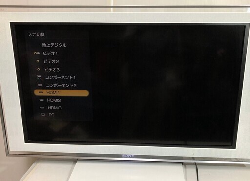 SONY(ソニー)★液晶デジタルテレビ★40V型★KDL-40X5000★2008年製★ブラック★【美品】