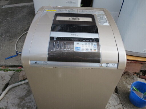 HITACHI BW-D9MV 持ち帰り特価乾燥付き洗濯機9キロ2011年製