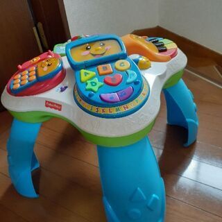 Fisher-Price　おしゃべり机型おもちゃ100円