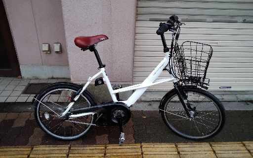 YAMAHA PAS CITYX 20吋電動アシスト自転車(本体のみ)アルミ/スノーホワイト