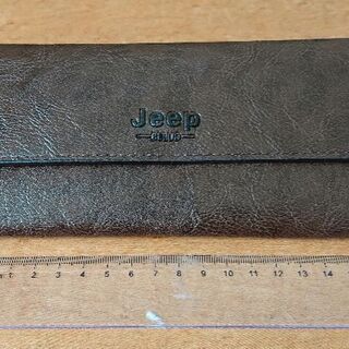 ジープの財布 Jeep 新品 ダークブラウン