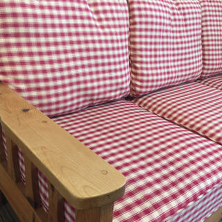 存在感抜群！！カントリーソファー トリプル 3人掛け