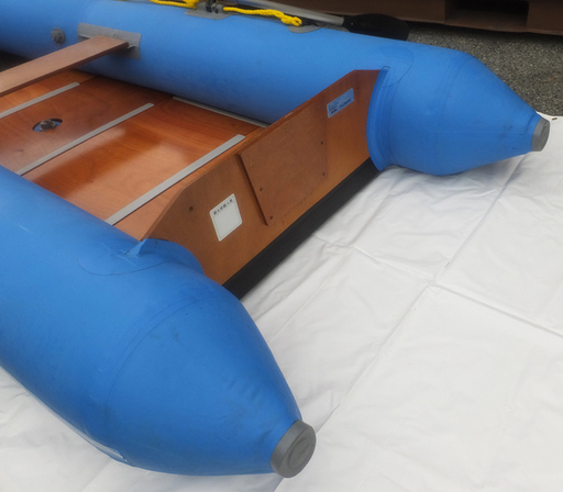 [K0124AY] アキレス ゴムボート LB-285 3人乗り 電動ポンプ フットポンプ付