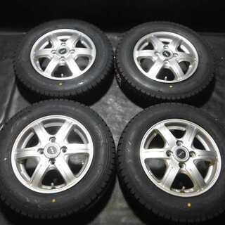 145/80R13 新品スタッドレス アルミ 2019年グッドイヤーアイスナビ6 100-4H 420