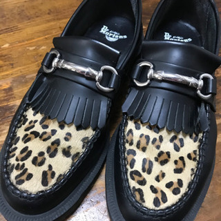 ドクターマーチン2019豹柄ローファー未使用