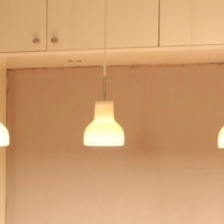 美品ヤマギワ デザイナーペンダントライト 3個