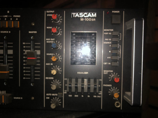 ビンテージ❗️TASCAM M-100SR プリアンプミキサー