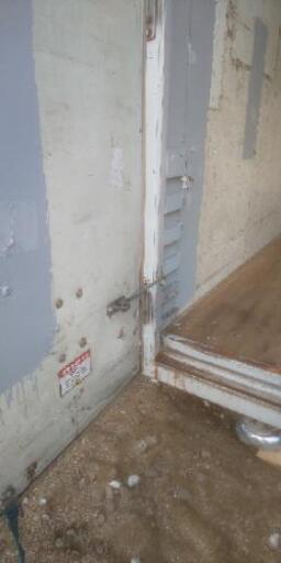 売れてます】アルミコンテナ 物入れ 物置き 約440cm×207cm 配送可 匝瑳市