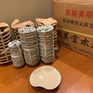 最高級　有田焼（一枚あたり約100円）新品　95枚　お造り皿　天ぷら皿　千代口　小鉢 最高級 有田焼（一枚あたり約100円）新品 95枚 お造り皿 天ぷら