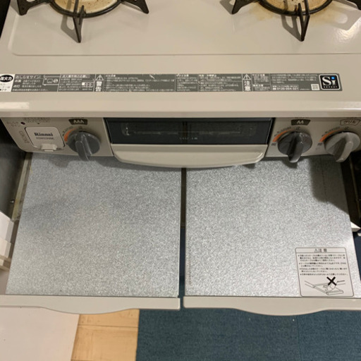 ☆ジモティ割あり☆ リンナイ Rinnai ガステーブル LPガス ET-34NJH4-W