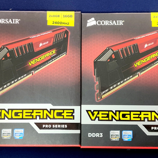 Corsair コルセア CMY16GX3M2A2400C11R DDR3 PC3-19200 (2400MHz) 8GB