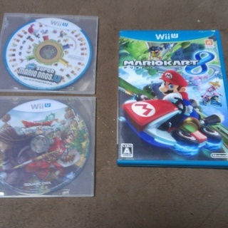 Wii U ゲームソフト　３枚組　